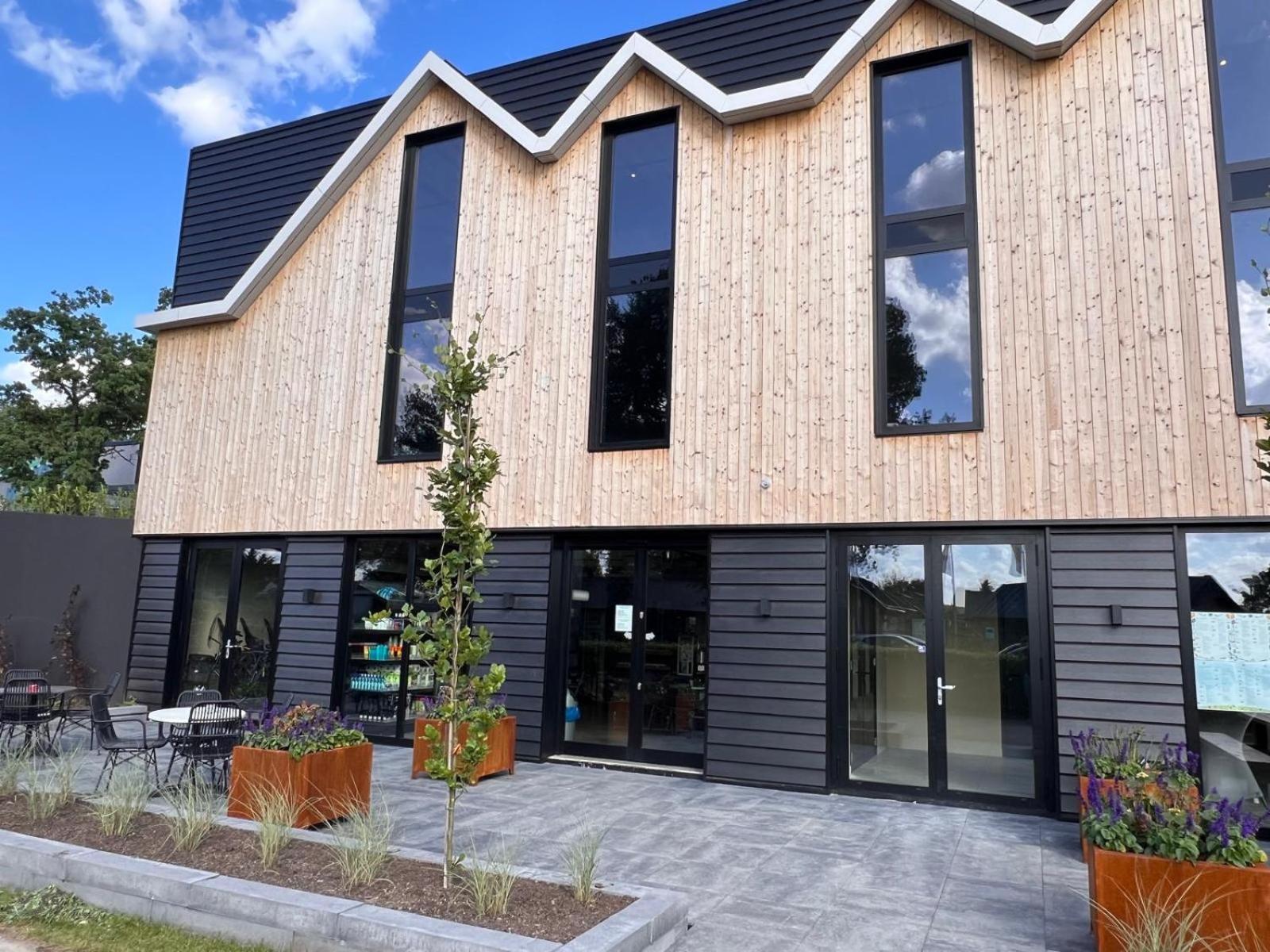 Ferienhaus Lathum Frueher Chalet Familienzeit Kültér fotó