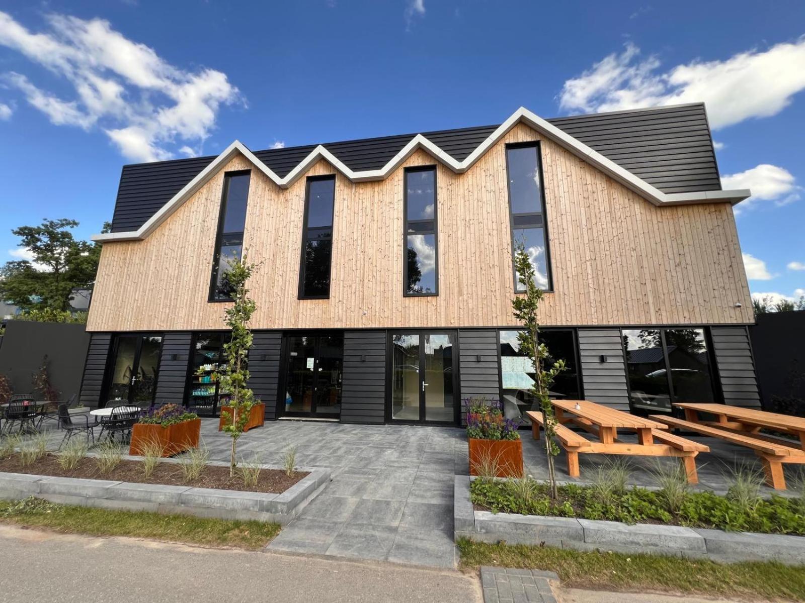Ferienhaus Lathum Frueher Chalet Familienzeit Kültér fotó